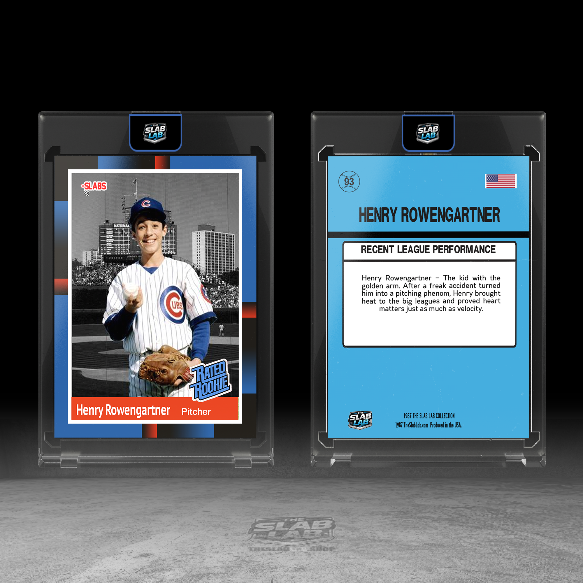 1988 Vintage Henry Rowengartner Baseball Card