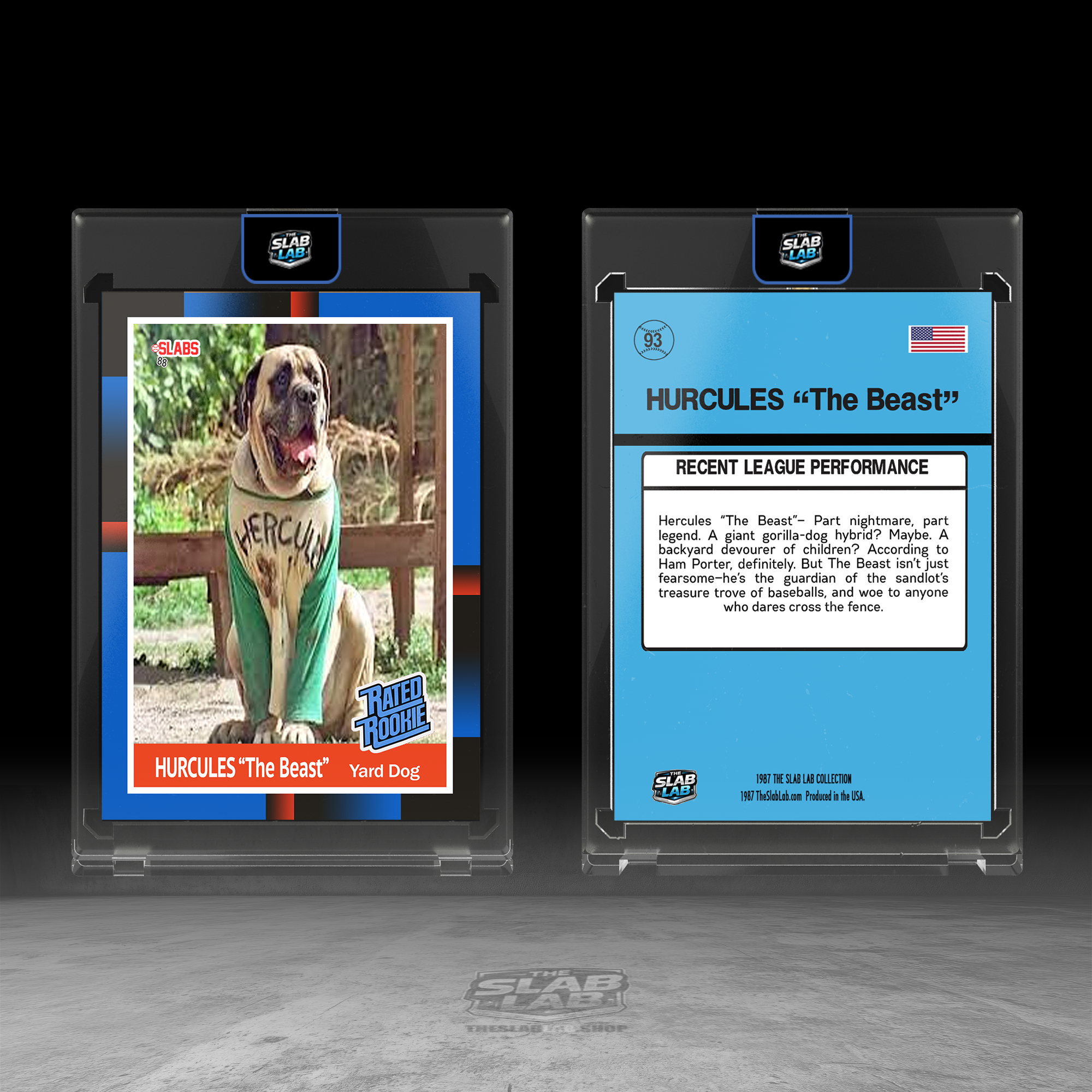1988 Vintage Hercules Baseball Card