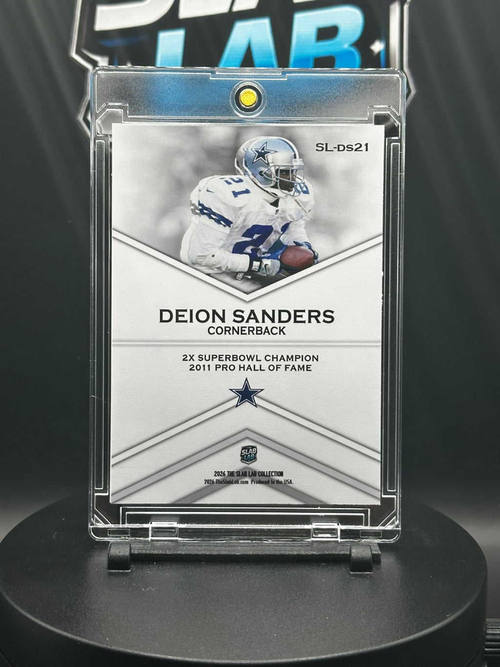 Deion Sanders Flex Shield Relic