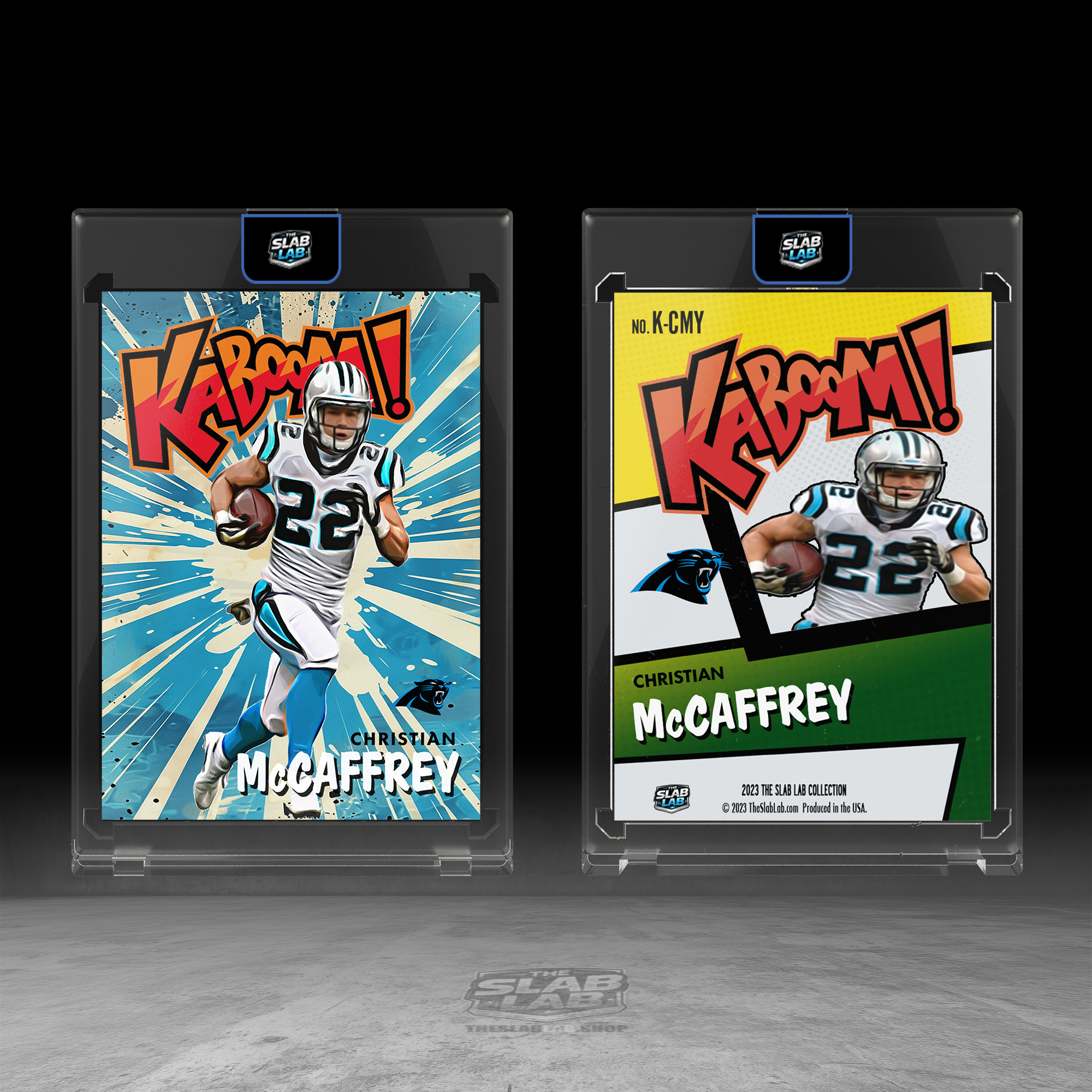 2021 Custom Kaboom - Christian McCaffrey
