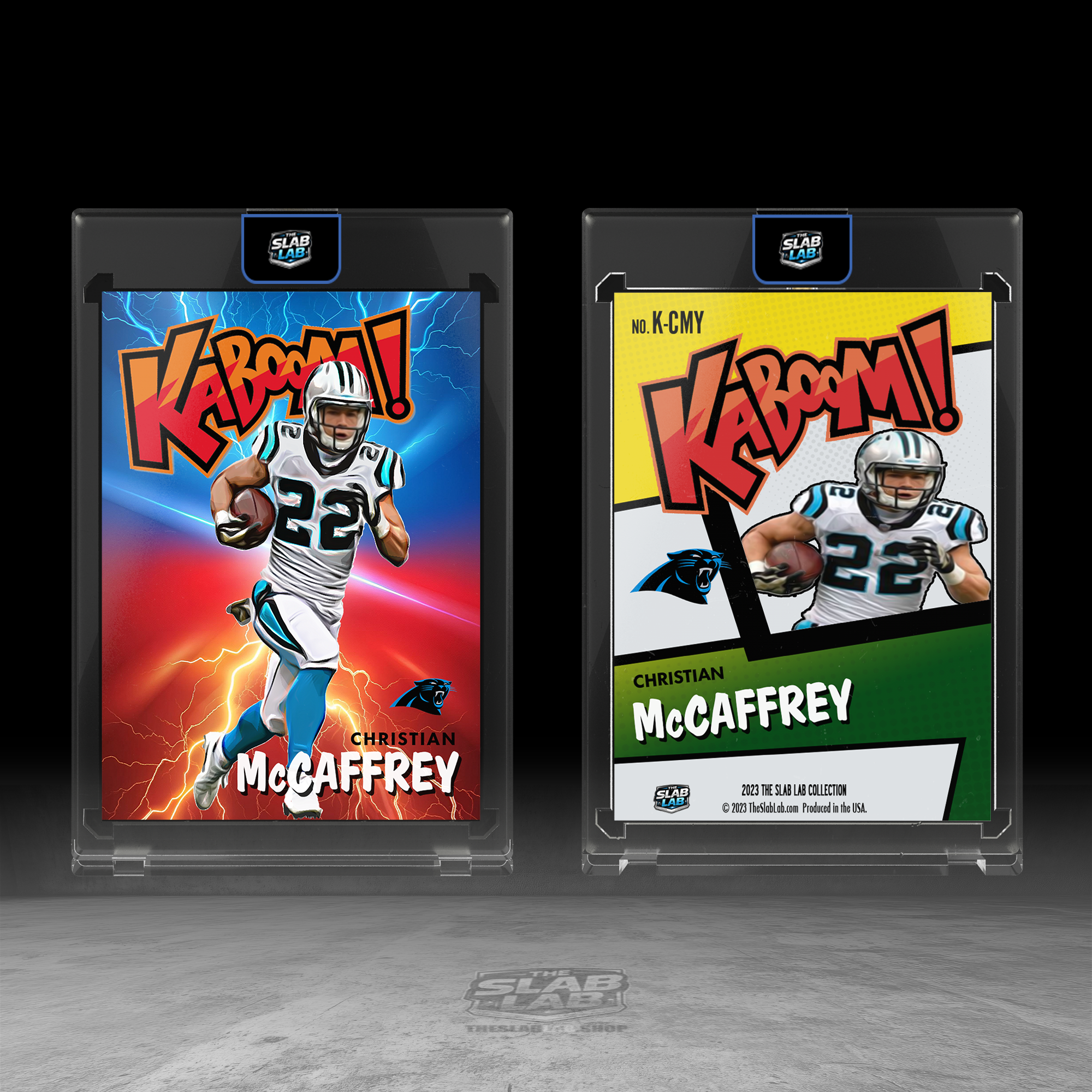 2021 Custom Kaboom - Christian McCaffrey