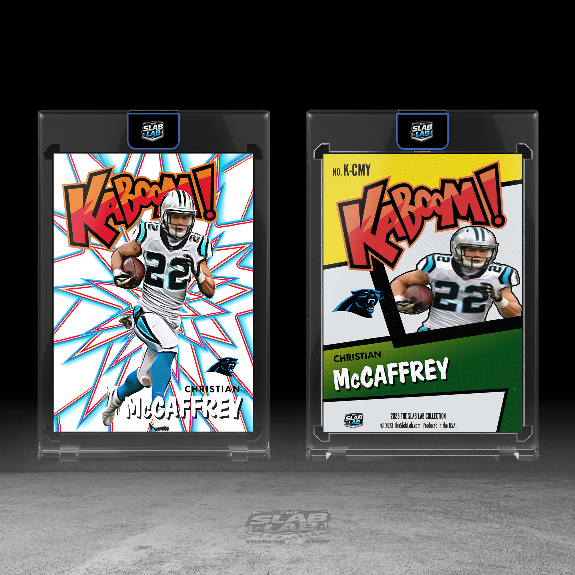 2021 Custom Kaboom - Christian McCaffrey
