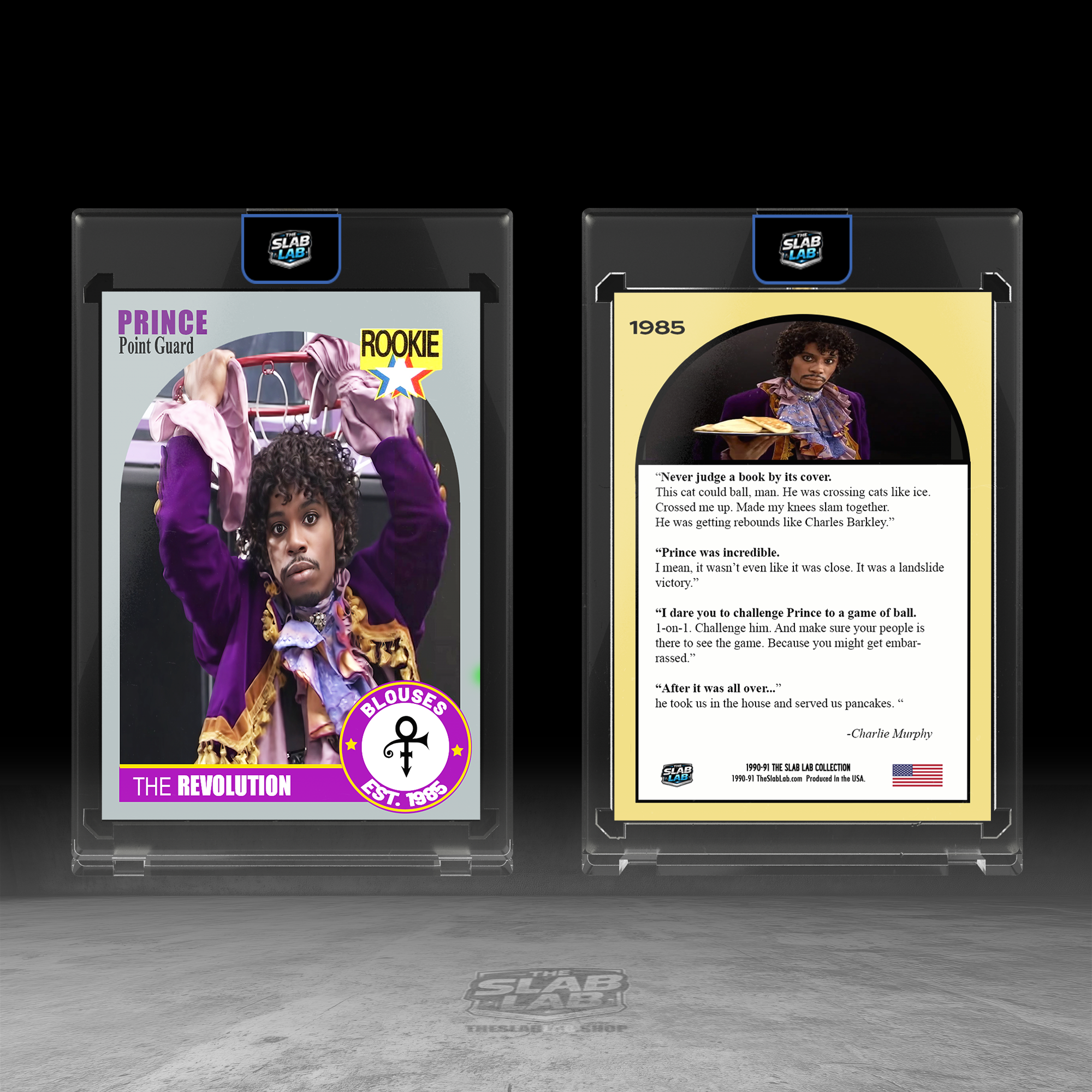 1985 Dave x Prince Hoops Rookie Card