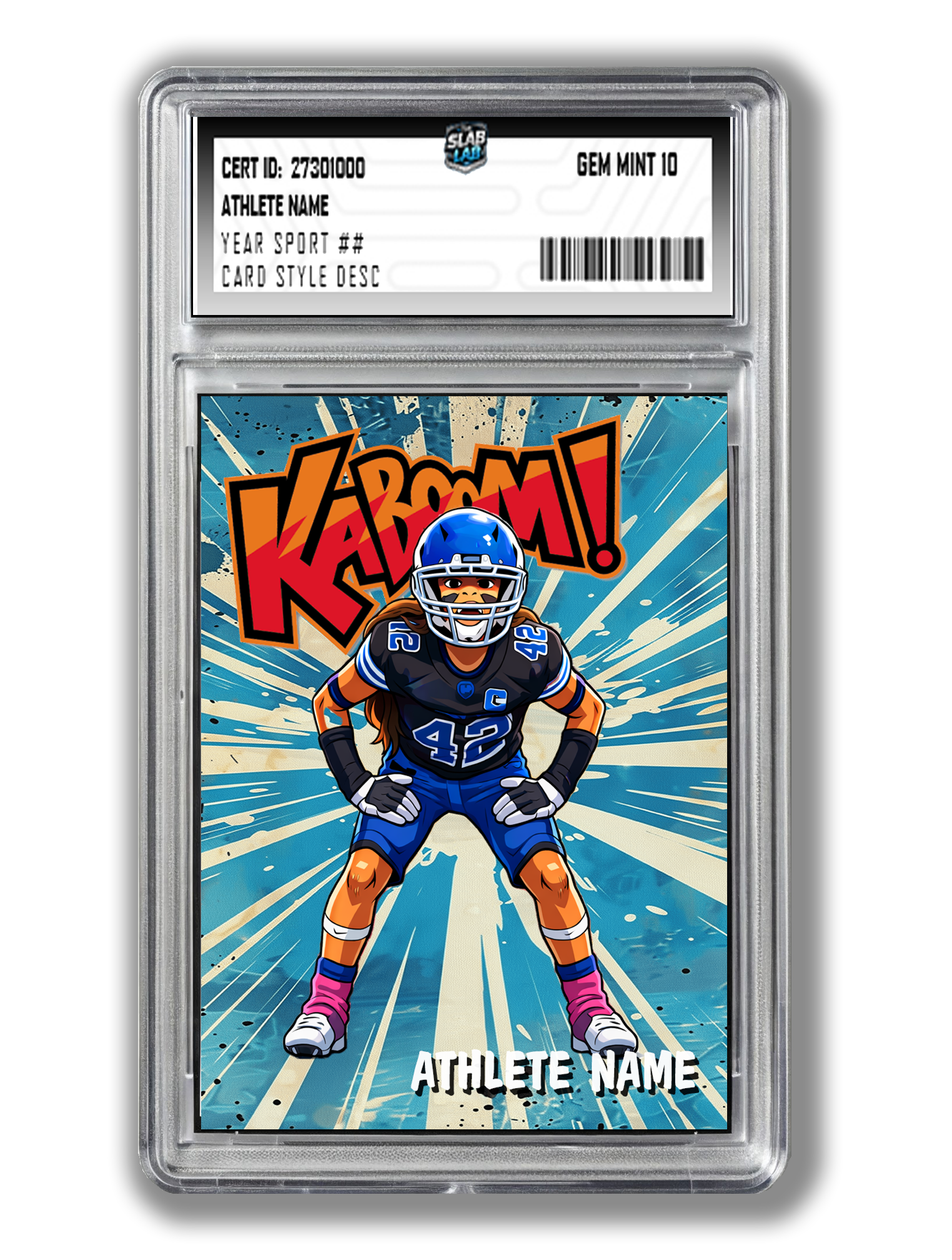 2021 Kaboom Blue Burst