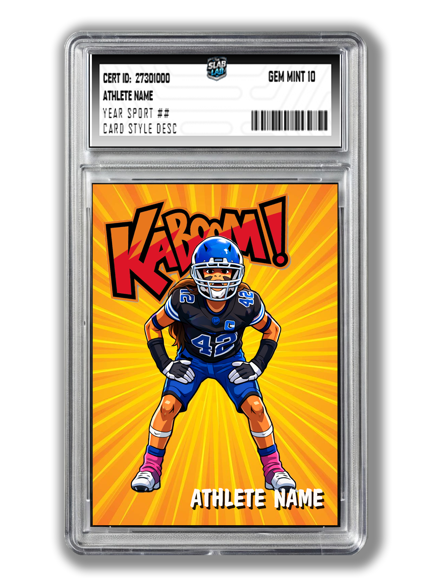 2021 Kaboom Yellow Sunburst