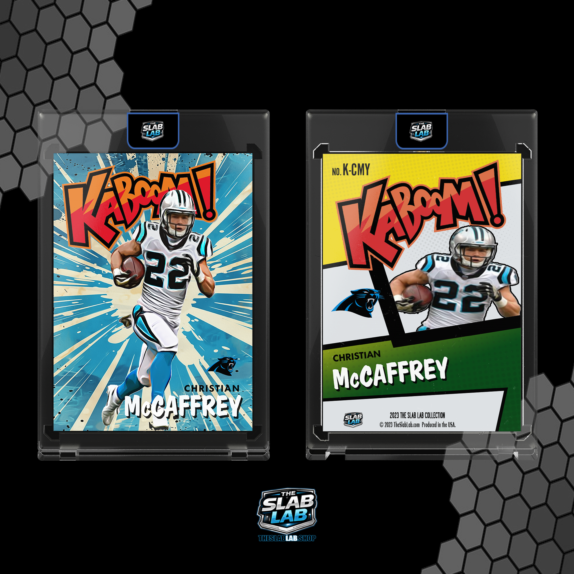 2021 Custom Kaboom - Christian McCaffrey