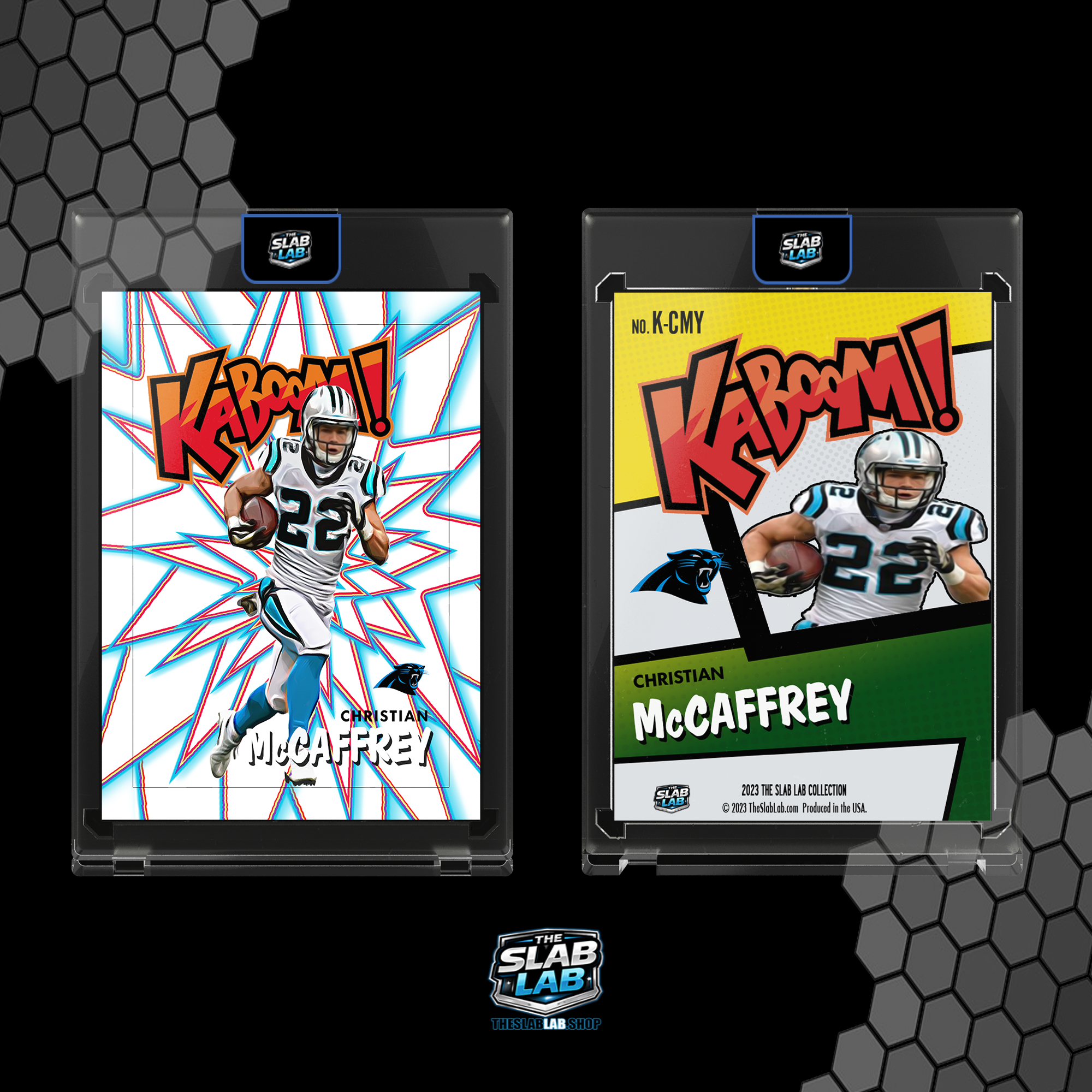 2021 Custom Kaboom - Christian McCaffrey