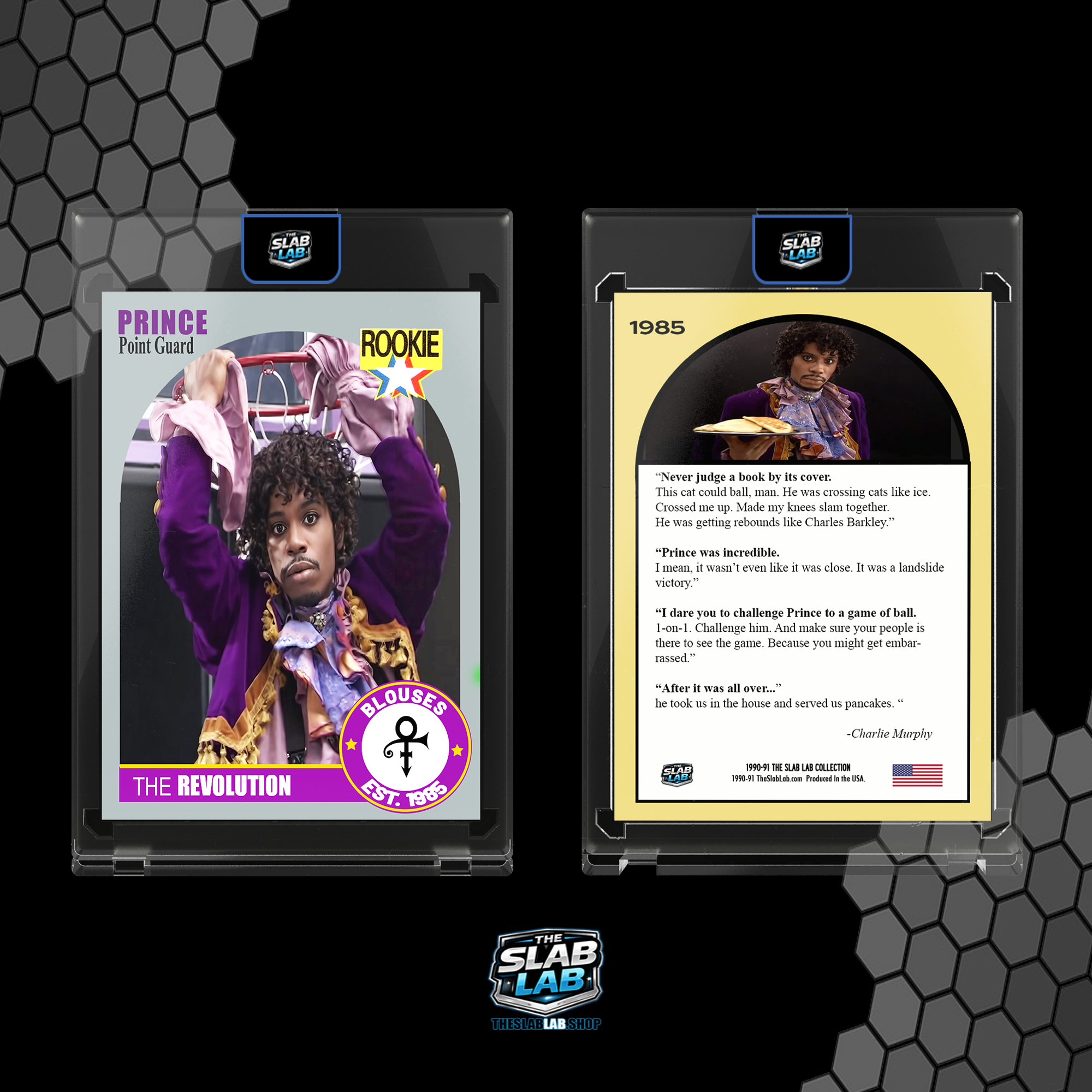 1985 Dave x Prince Hoops Rookie Card